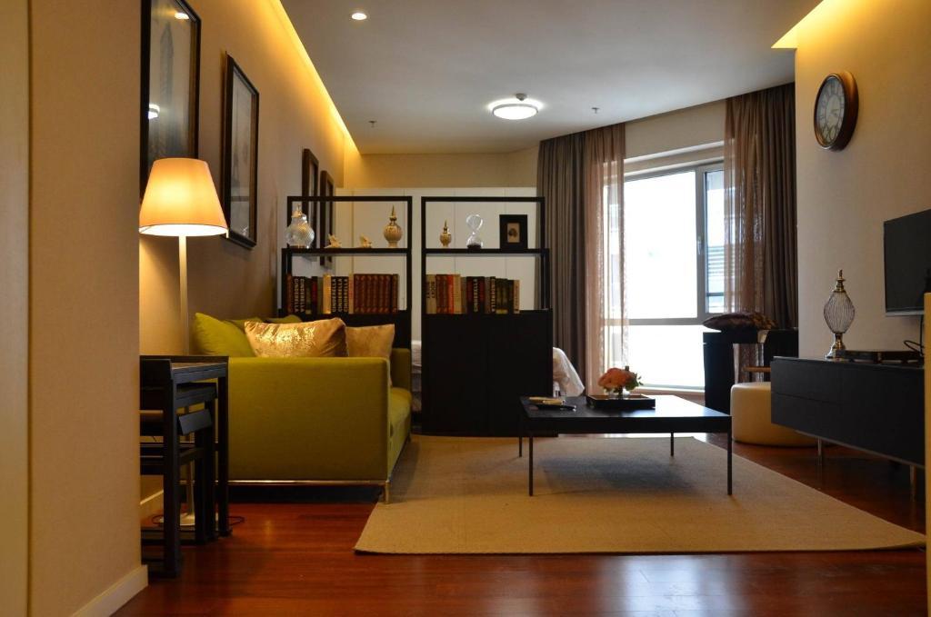 Jiu Du Hui Serviced Apartment Peking Kültér fotó