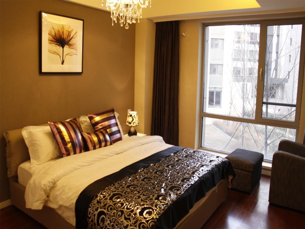 Jiu Du Hui Serviced Apartment Peking Kültér fotó