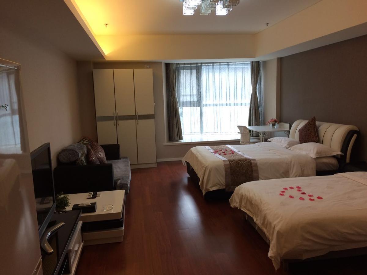 Jiu Du Hui Serviced Apartment Peking Kültér fotó