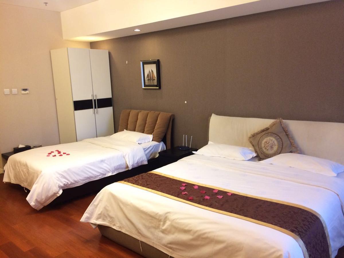 Jiu Du Hui Serviced Apartment Peking Kültér fotó