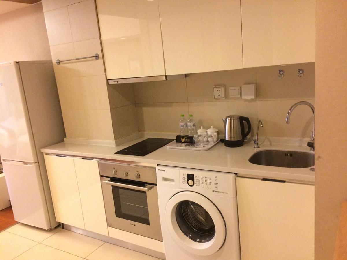 Jiu Du Hui Serviced Apartment Peking Kültér fotó