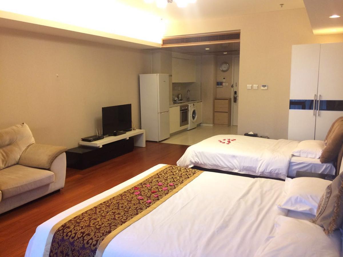 Jiu Du Hui Serviced Apartment Peking Kültér fotó