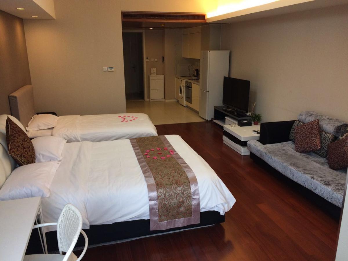 Jiu Du Hui Serviced Apartment Peking Kültér fotó
