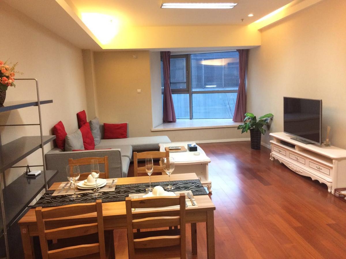 Jiu Du Hui Serviced Apartment Peking Kültér fotó