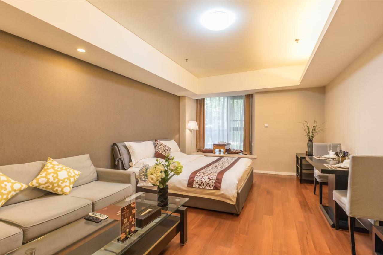 Jiu Du Hui Serviced Apartment Peking Kültér fotó