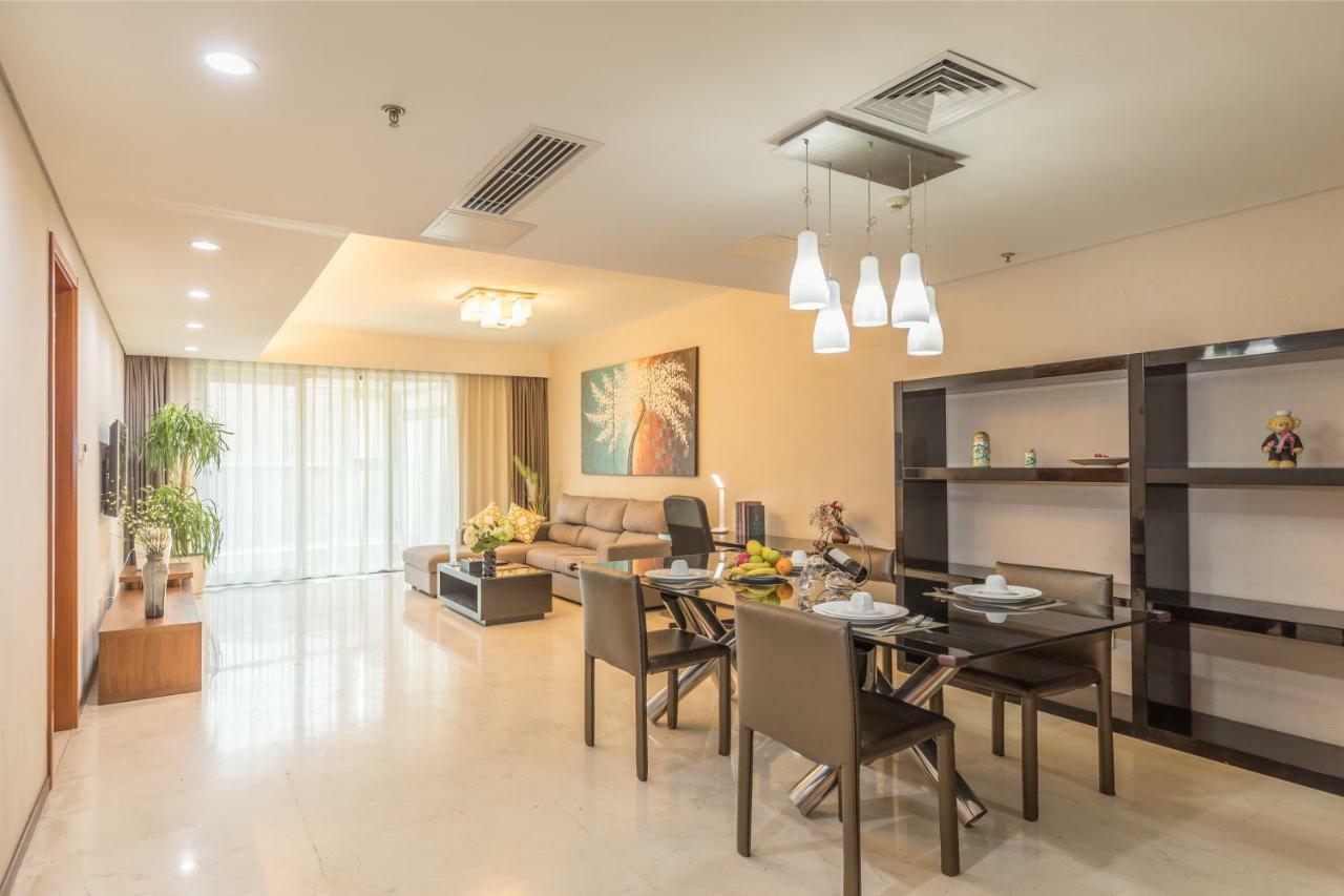 Jiu Du Hui Serviced Apartment Peking Kültér fotó