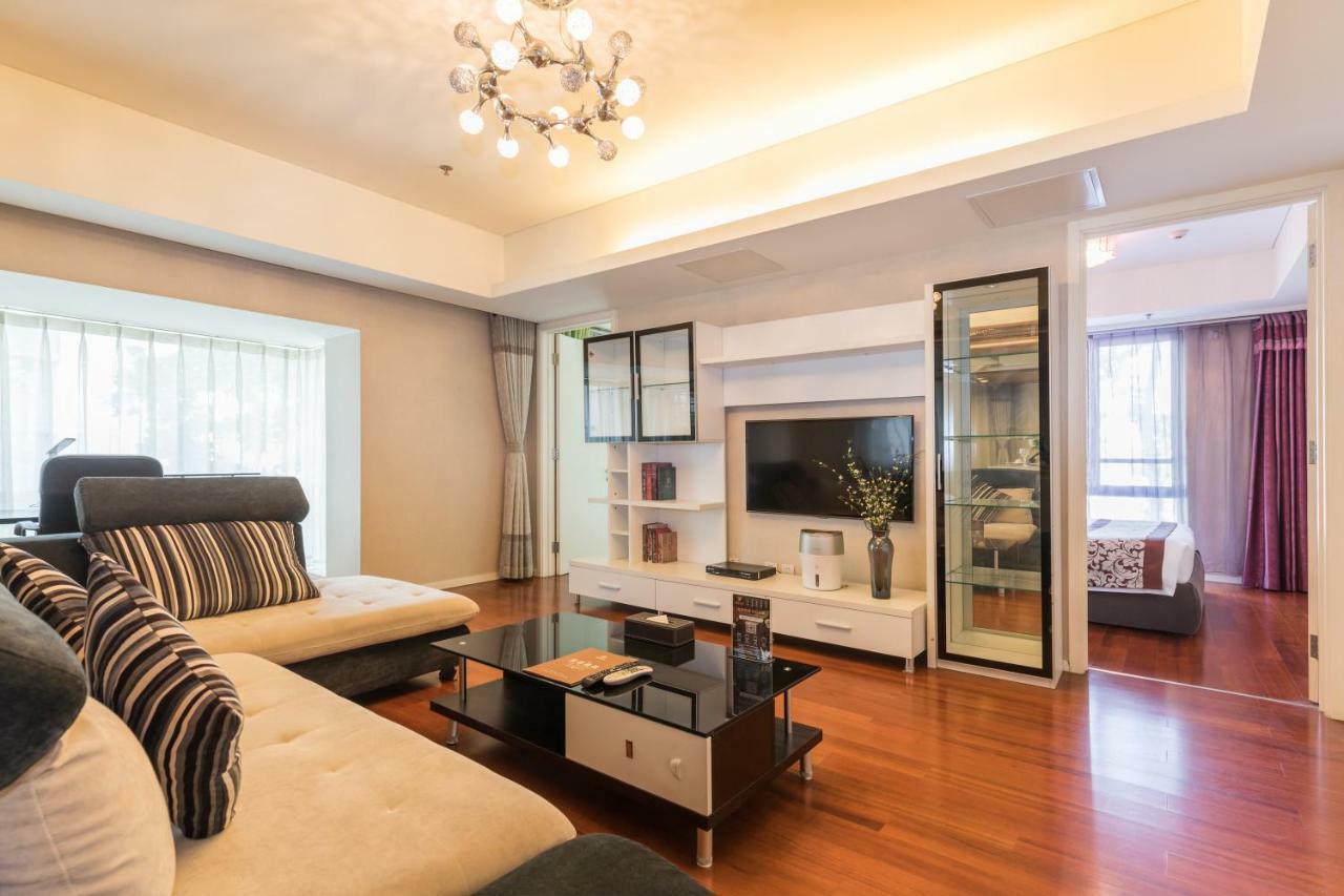 Jiu Du Hui Serviced Apartment Peking Kültér fotó