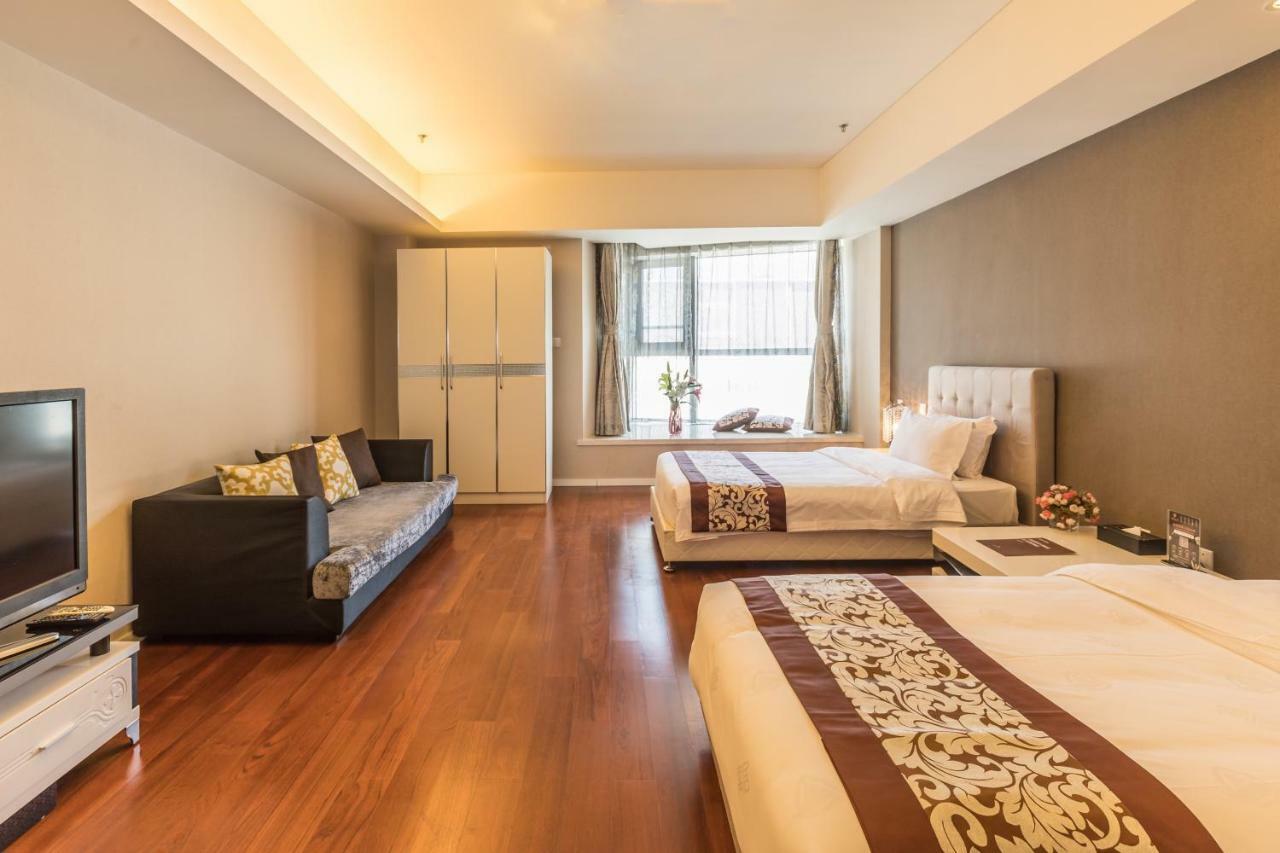 Jiu Du Hui Serviced Apartment Peking Kültér fotó