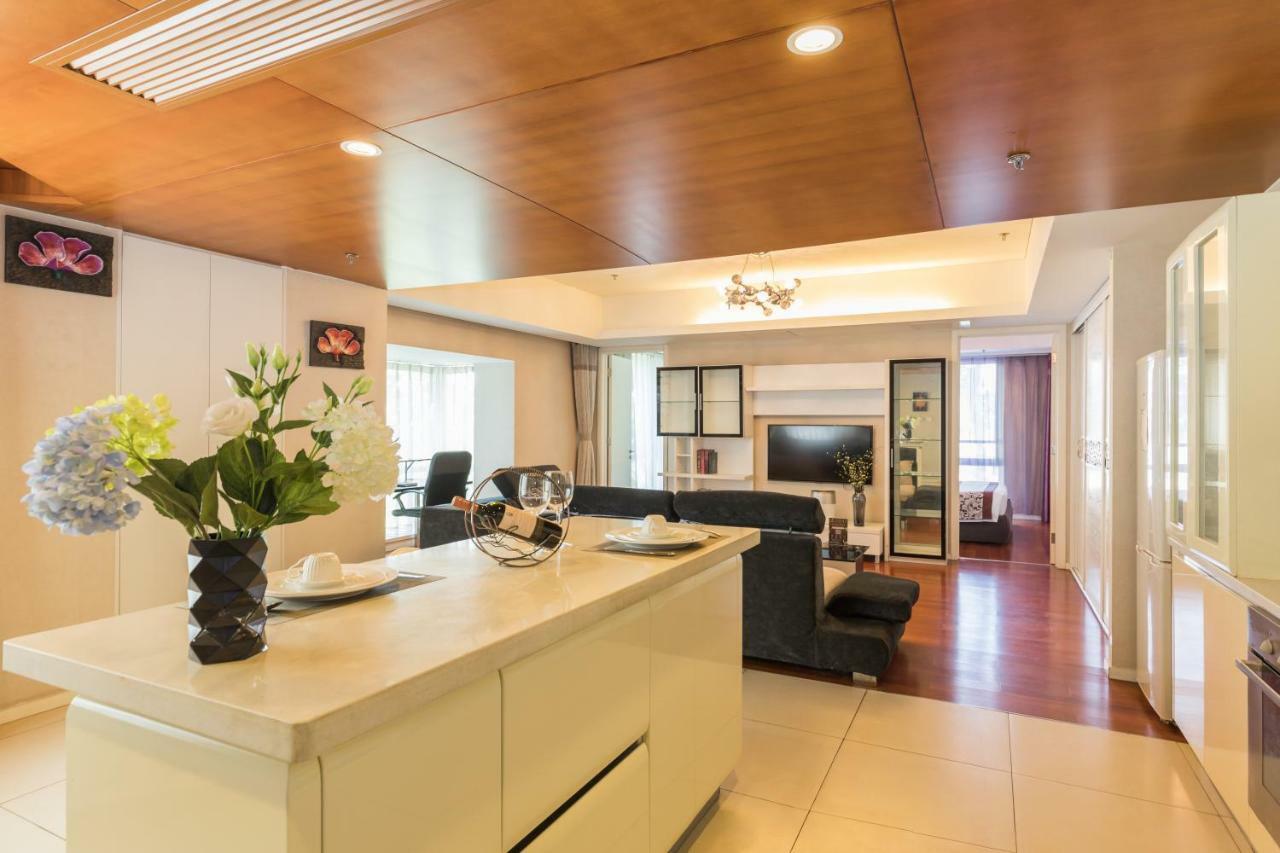 Jiu Du Hui Serviced Apartment Peking Kültér fotó