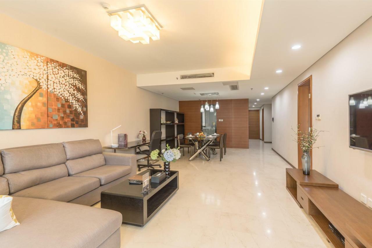 Jiu Du Hui Serviced Apartment Peking Kültér fotó