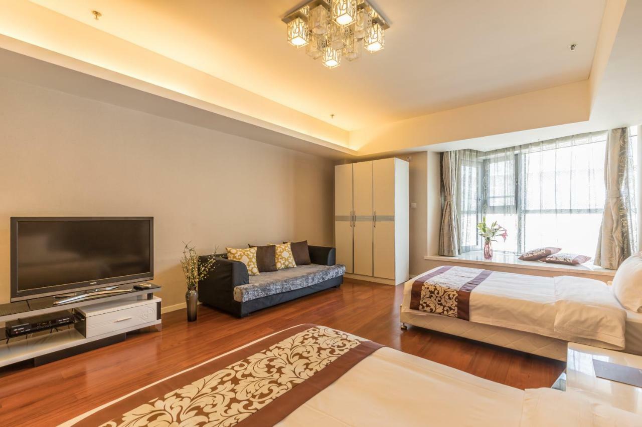 Jiu Du Hui Serviced Apartment Peking Kültér fotó