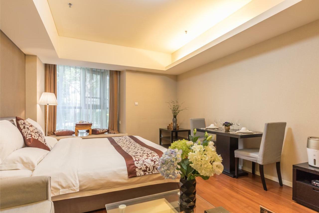 Jiu Du Hui Serviced Apartment Peking Kültér fotó