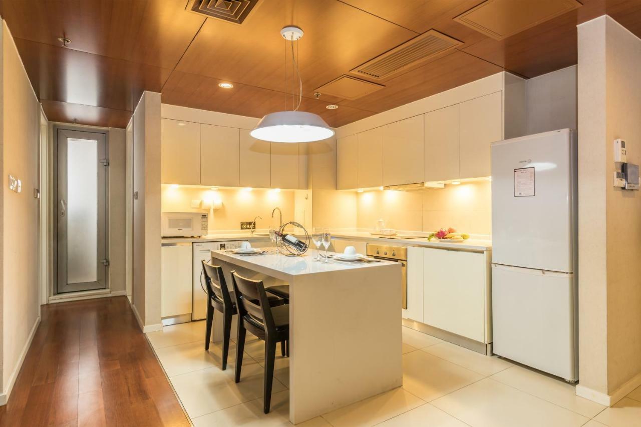 Jiu Du Hui Serviced Apartment Peking Kültér fotó