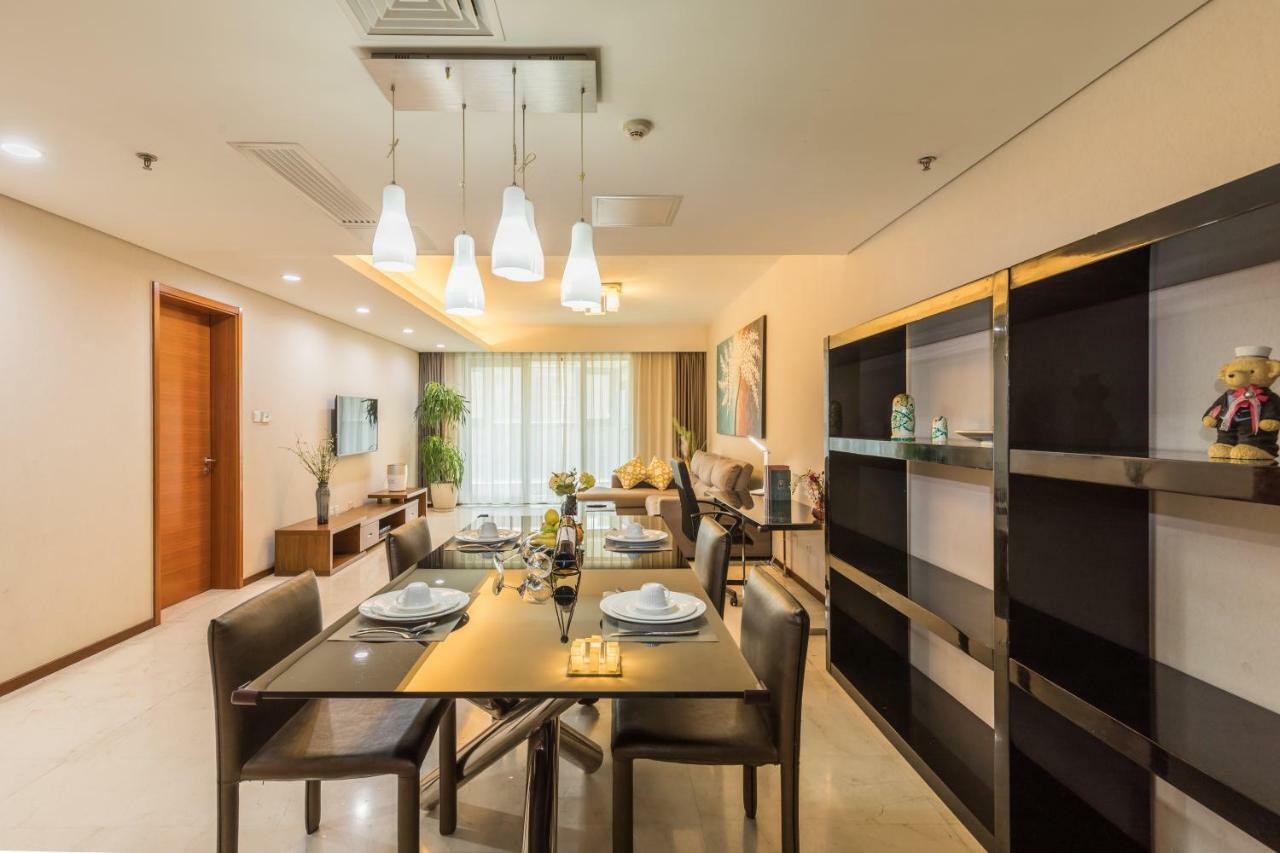 Jiu Du Hui Serviced Apartment Peking Kültér fotó
